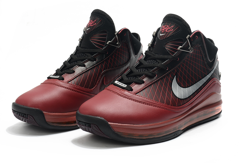 2020 Nike Lebron James 7 Wine Red Black